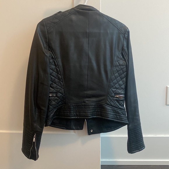 Vintage Zara Leather Jacket - Picture 2 of 5